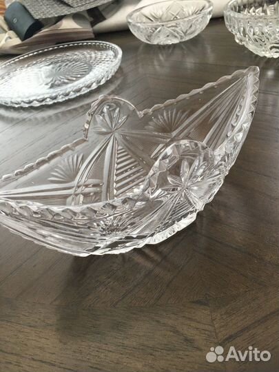 Хрустальные вазочки