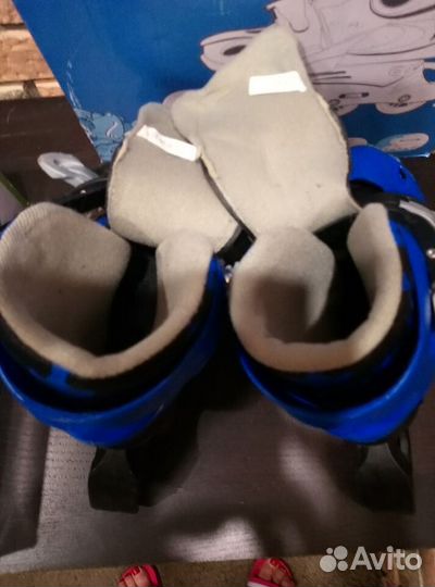 Детские ролики размер 34-37 и шлем защита