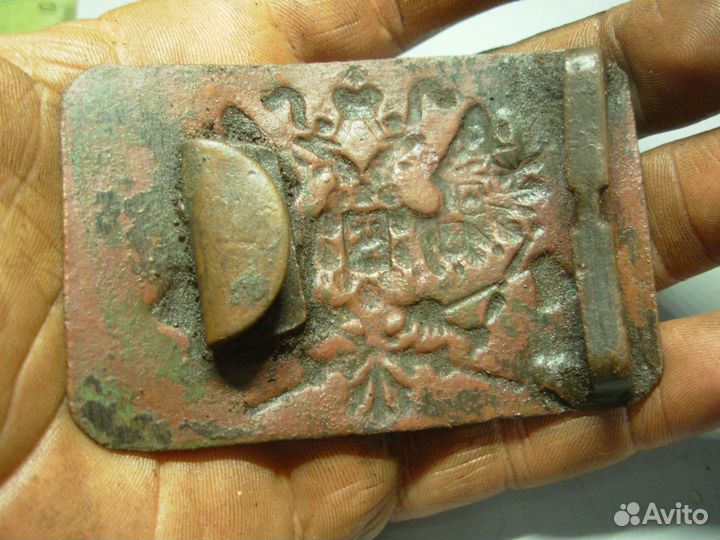 Пряга Пряжка Бляха Сапер Орел на топорах Империя