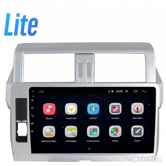 Магнитола Parafar Prado 150 2013-2017 Android