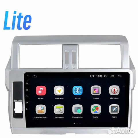 Магнитола Parafar Prado 150 2013-2017 Android