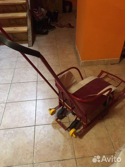 Коляска санка