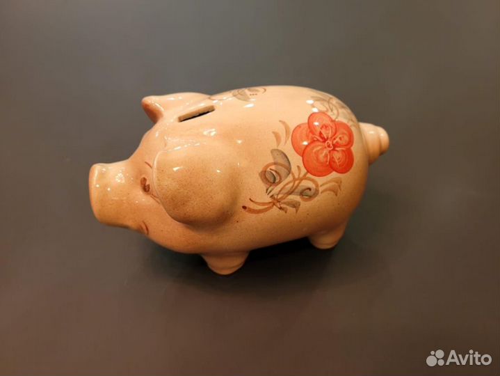 218613 Копилка Авторская работа Свинка