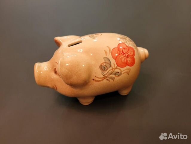 218613 Копилка Авторская работа Свинка