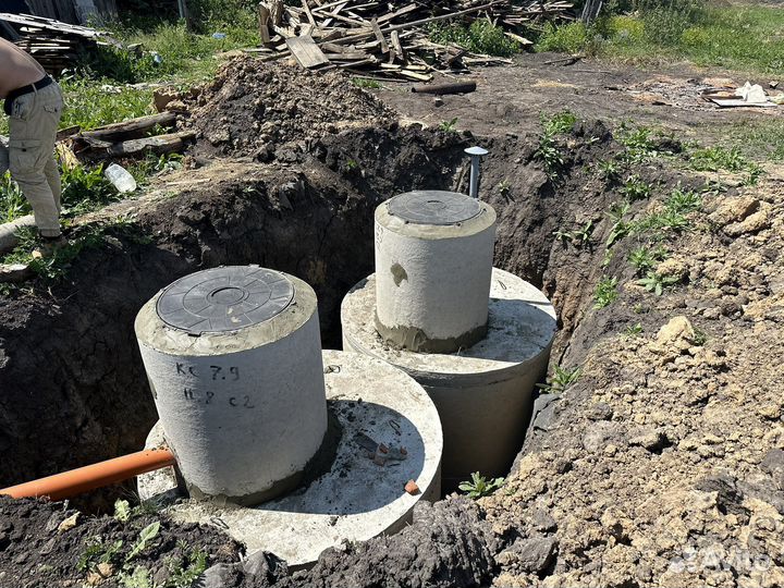 Канализация, Выгребная яма, Септик, Колодец