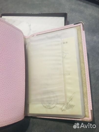 Обложка для автодокументов натуральная кожа