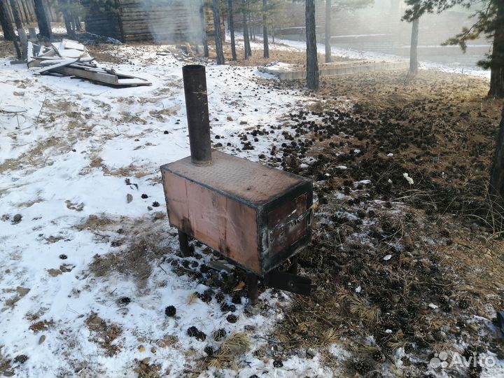 Буржуйка бу в гараж