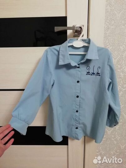 Рубашка 40-42 в школу