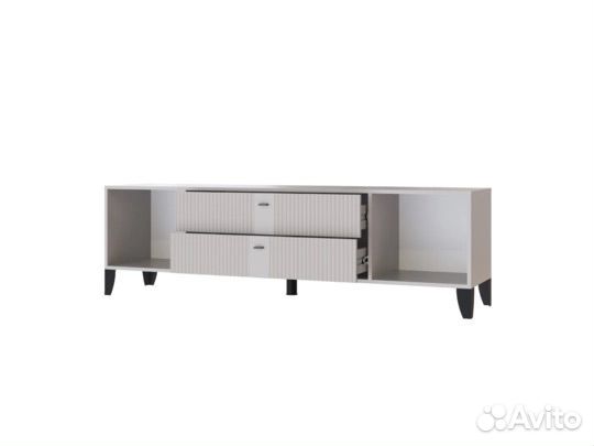 Тумба под телевизор кашемир фасад мдф