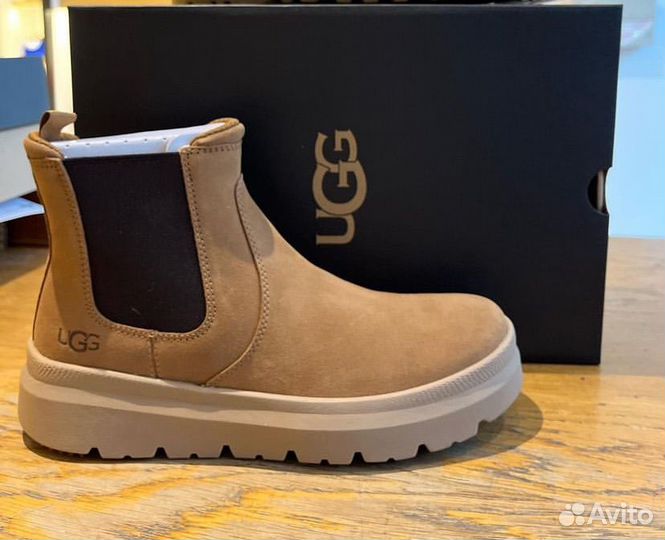 Ugg Mens Burleigh Chelsea Chestnut