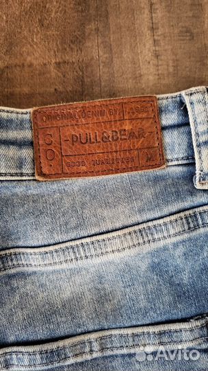 Джинсы скини Pull and Bear