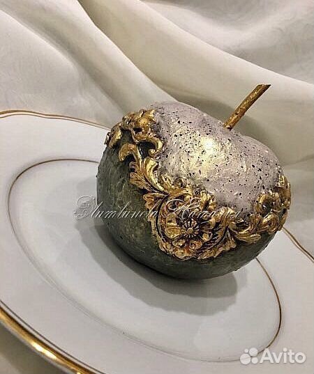 Яблоки и тыквы, декоративные для интерьера