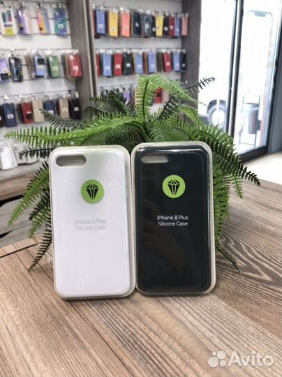 Чехол Silicone case на iPhone 7/8 Plus