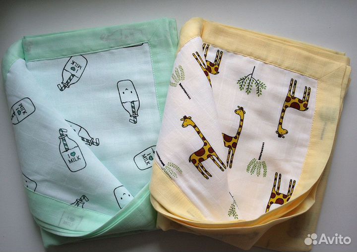 Плед из муслина 122х90 см