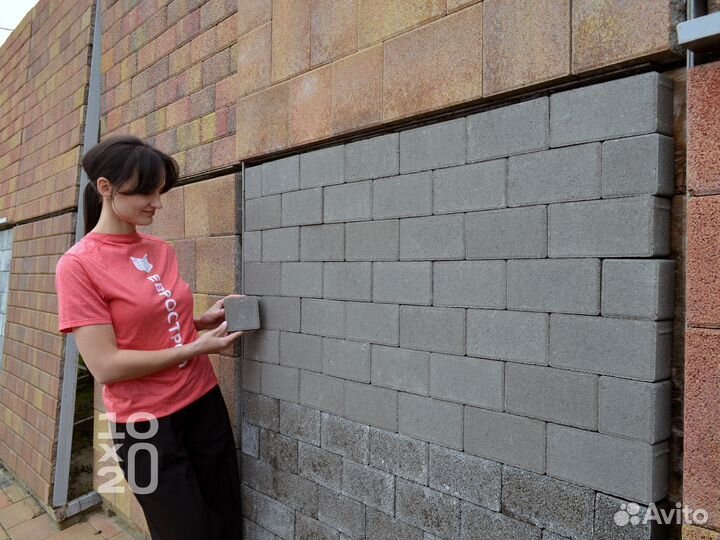 Тротуарная плитка, брусчатка, бордюры