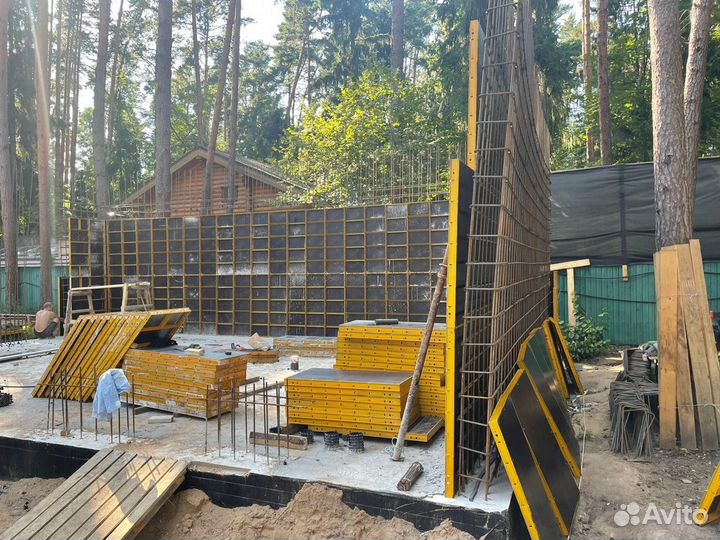 Облегченная мелкощитовая опалубка аренда