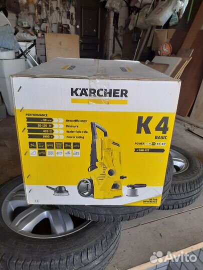 Мойка высокого давления karcher к4 и мотоблок