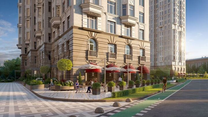 2-к. квартира, 77,6 м², 23/26 эт.