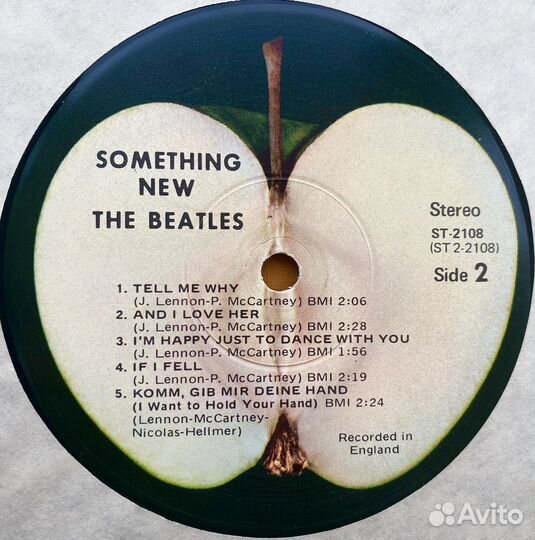 Beatles 4 виниловых оригинала USA EX