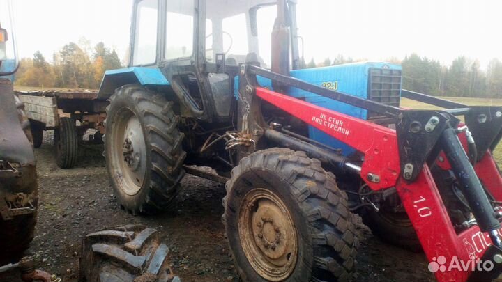 Трактор МТЗ (Беларус) 82.1 с КУН, 1986