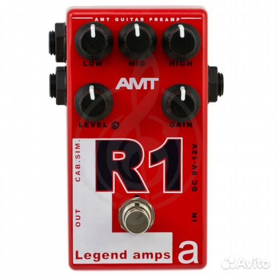 AMT Electronics R1 - Гитарный преамп (Mesa Rectifi