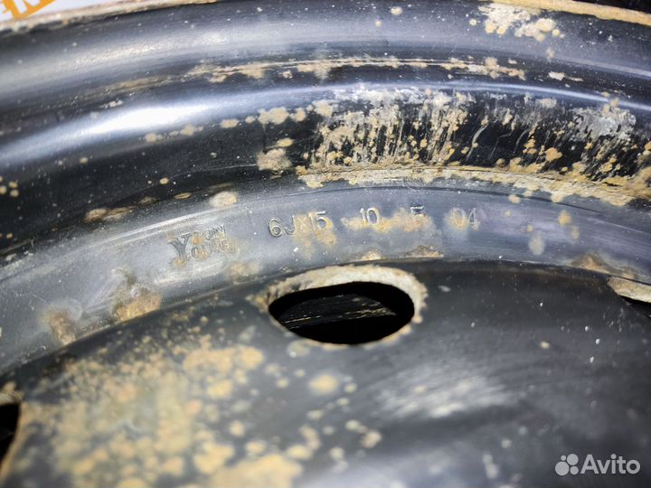 Штампованный диск r 15