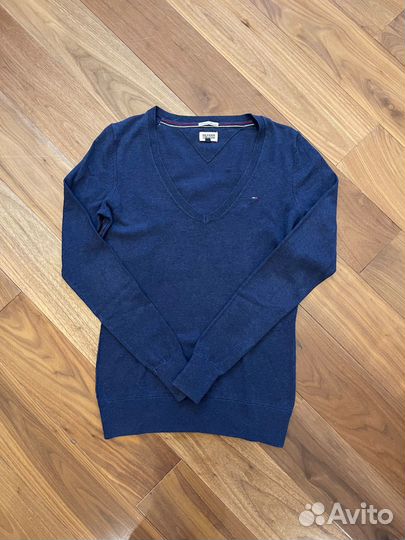 Синий джемпер Hilfiger Denim