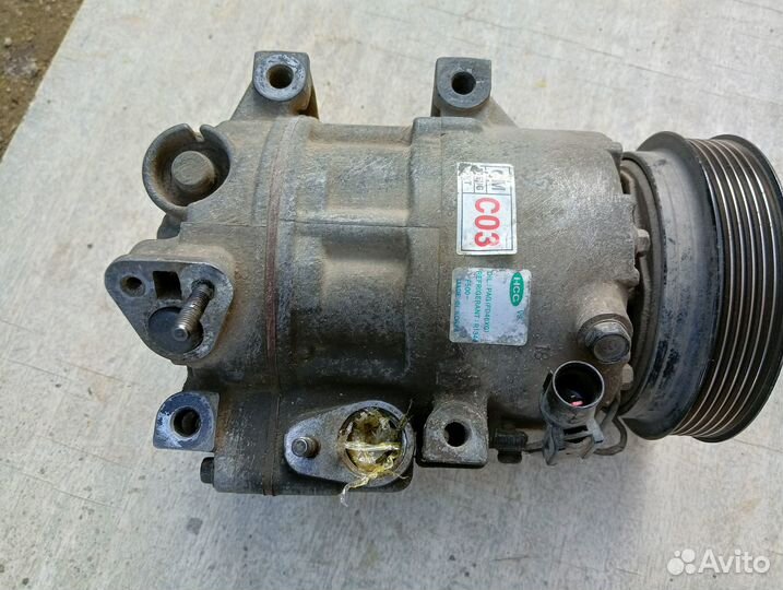 Компрессор кондиционера hyundai santa fe