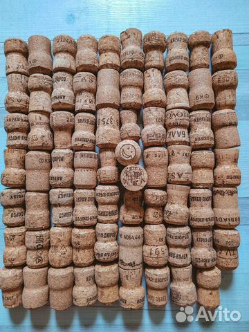 Пробки от шампанского, 70 штук купить в Москве | Хобби и отдых | Авито