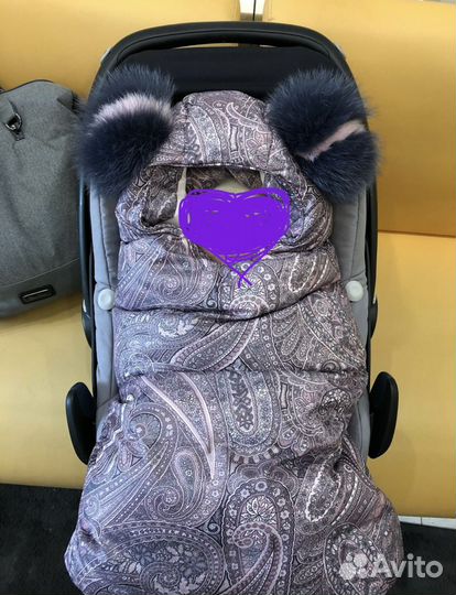 Автокресо, автолюлька Maxi cosi, с базой isofix