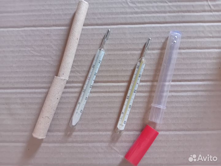Градусник ртутный новый