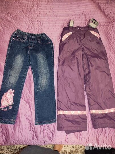 Вещи пакетом на девочку 122-128