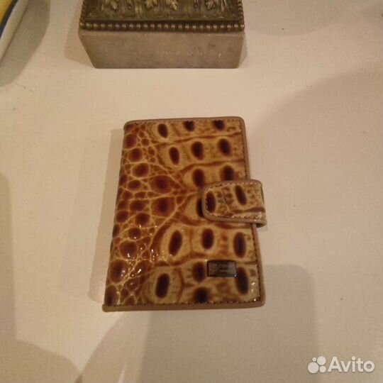 Визитница, кожа, Cossni