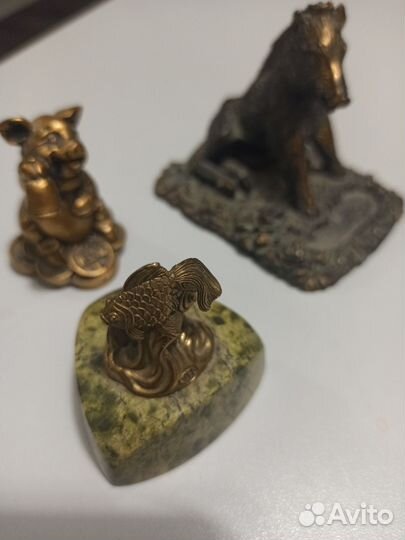 Бронзовая статуэтка СССР