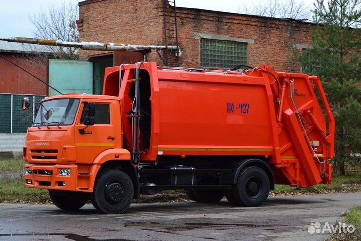 Ко-427-72 на шасси камаз 53605-3950-48 Мусоровоз с