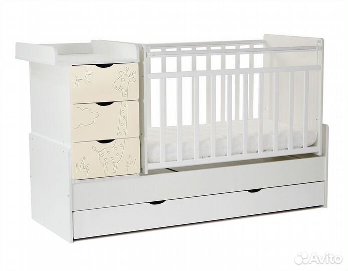 Детская кроватка-трансформер скв-Компани скв-5 Жир