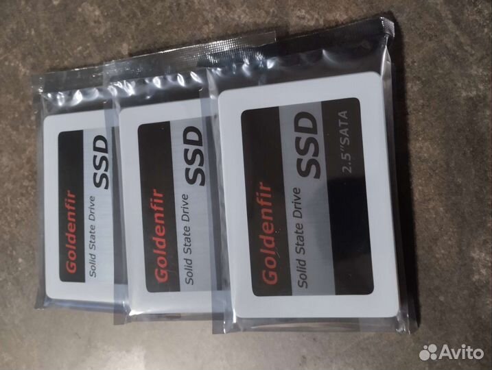 Новые SSD диски 256 гб, 512 Гб