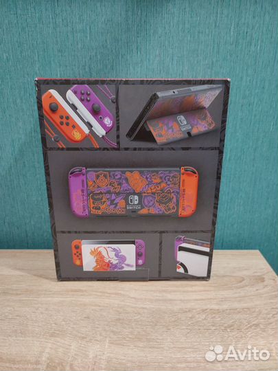 Nintendo Switch oled Pokemon Sсarlet&violet, 64 гб