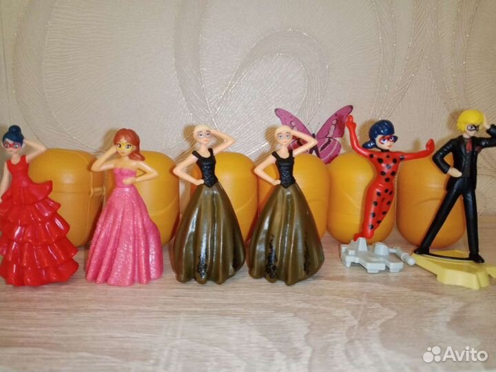 Фигурки, свит бокс, Киндер леди баг и супер кот