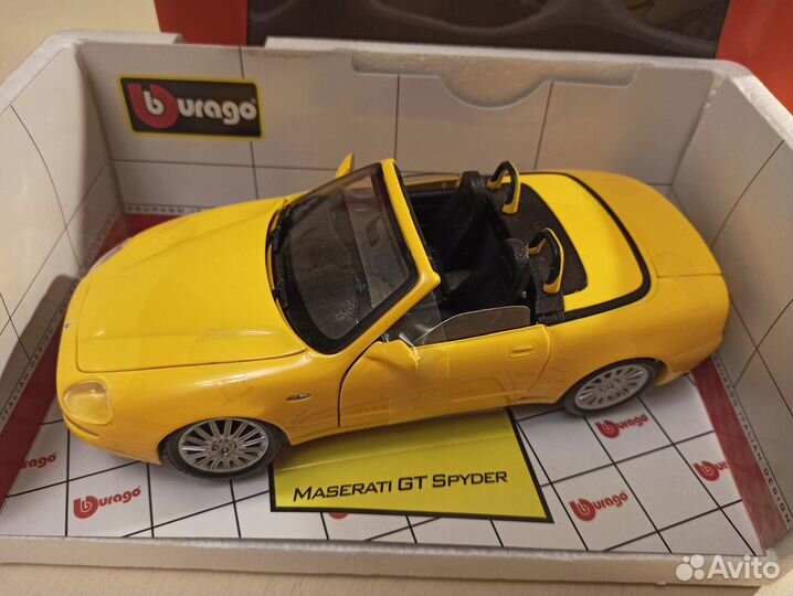 Bburago Maserati GT Spyder 1/18