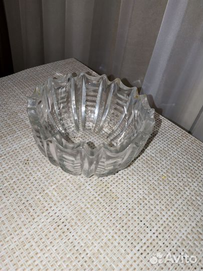 Салатник хрустальный СССР