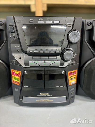 Музыкальный центр panasonic sa-ak22