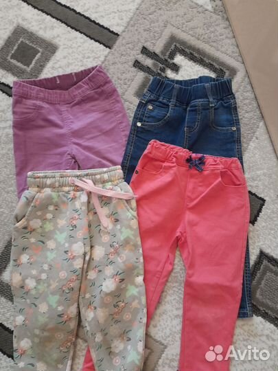 Пакет вещей на девочку 98 104