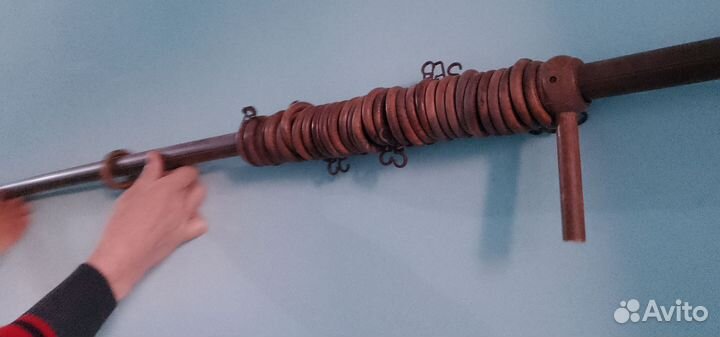 Карниз для штор настенный 3.5м