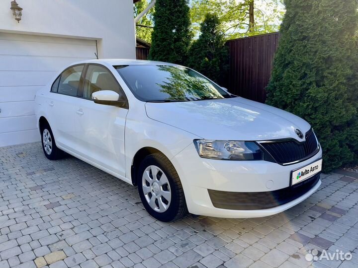 Skoda Rapid 1.6 МТ, 2017, 50 000 км