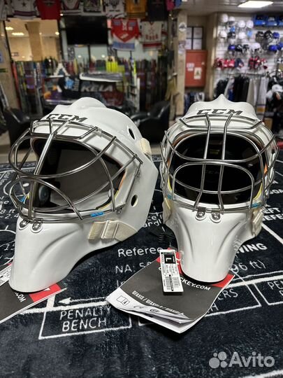 Новый вратарский хоккейный шлем CCM axis cce SR L