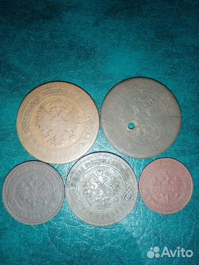 Медные царские монеты