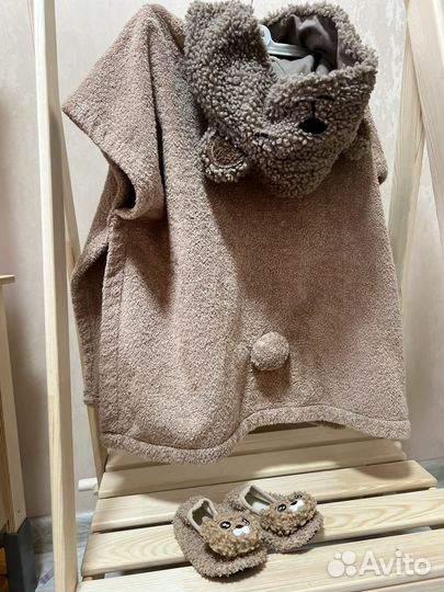 Полотенце пончо детское