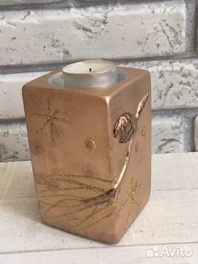 Подсвечник новогодний