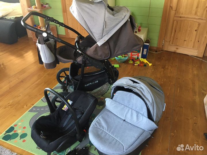 Коляска 3 в 1Rico италия